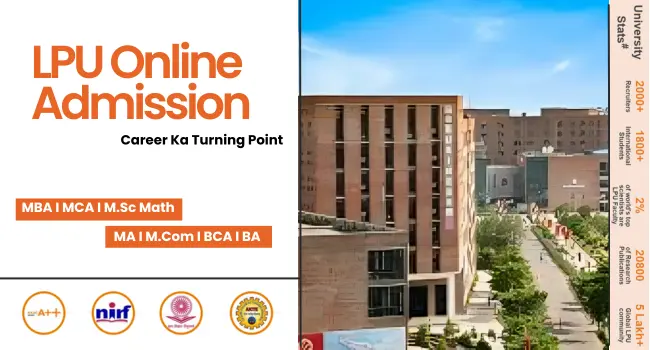 LPU online admission