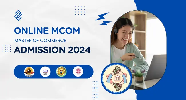 Online MCom Admission 2024