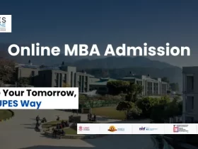 UPES Online MBA admission