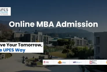 UPES Online MBA admission