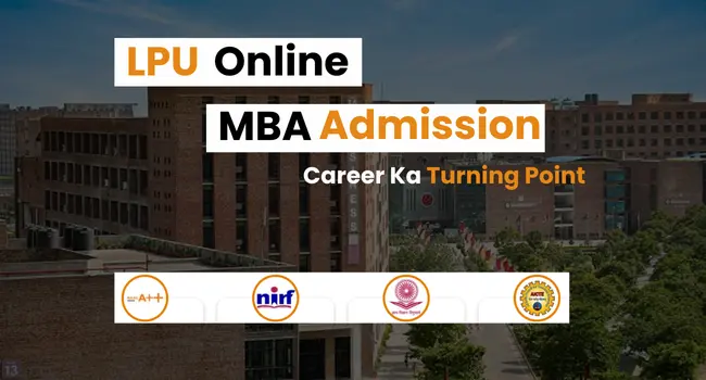 lpu online mba admission