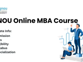 IGNOU Online MBA course