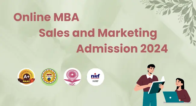 Online MBA sales and marketing admission