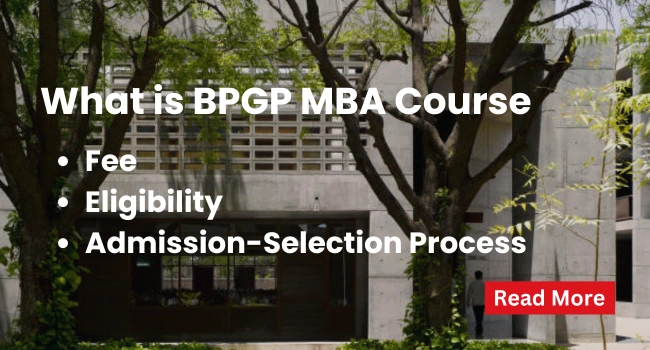 what is bpgp mba course