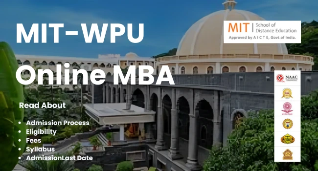 MIT Pune Online MBA