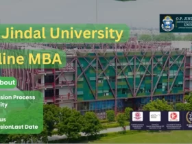 OP Jindal University Online MBA