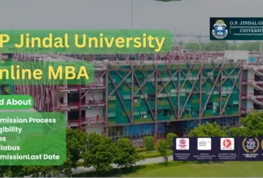 OP Jindal University Online MBA