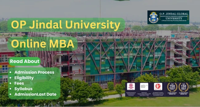 OP Jindal University Online MBA