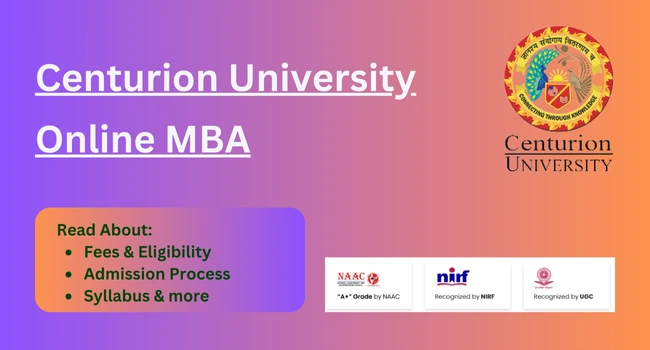 Centurion University Online MBA