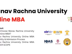 Manav rachna online mba admission