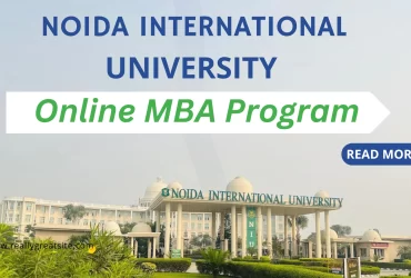 Noida International University Online MBA